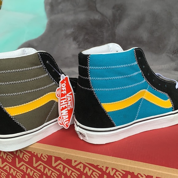 VANS SK8-HI ZIG ZAG MULTI/TRUE WHITE WMNS - Picture 13 of 14